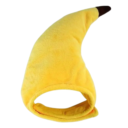 Chapeau pour Chat Banane Style Transparent Background