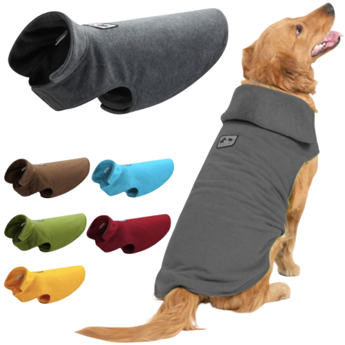 Veste polaire pour chien Transparent Background