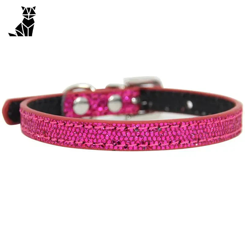 Collier en strass pour chat