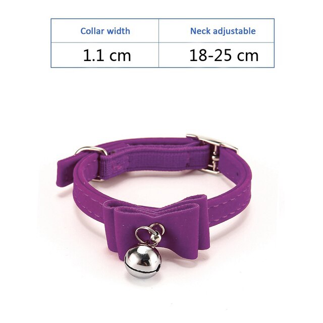 Collier nœud papillon pour chat