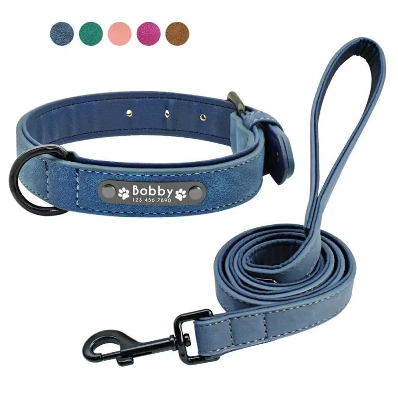 Collier Pour Chien En Cuir Personnalisable