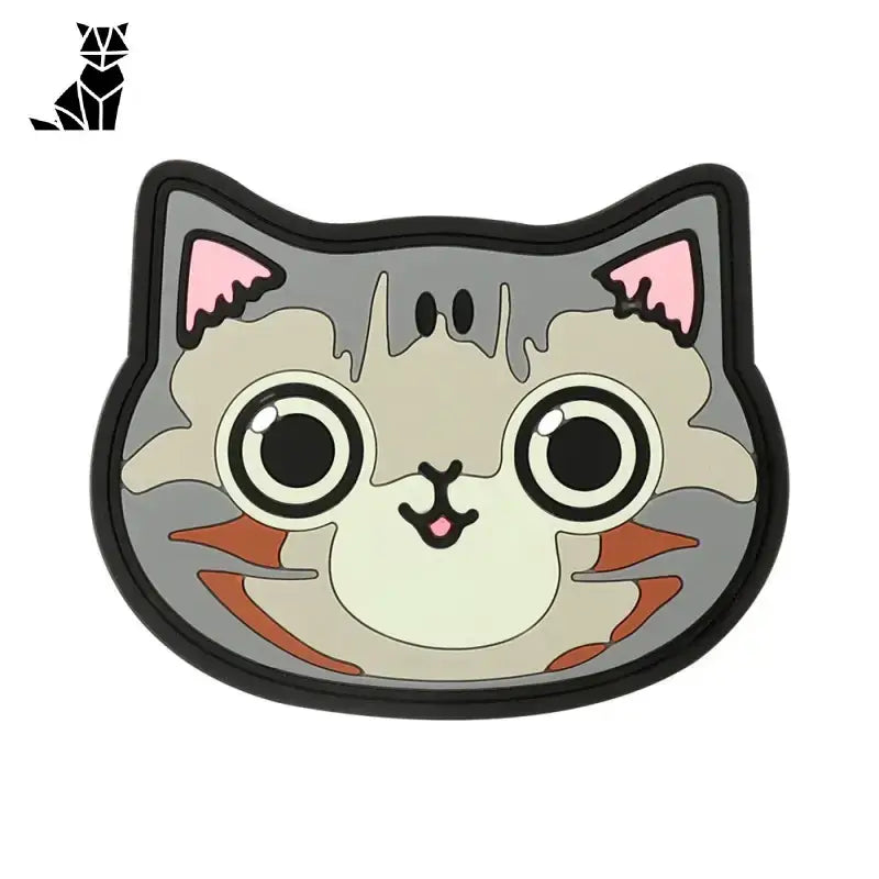 Dessous De Verre Chat Mignon Pour Votre Thé Ou Café - Chat Cartoon 5