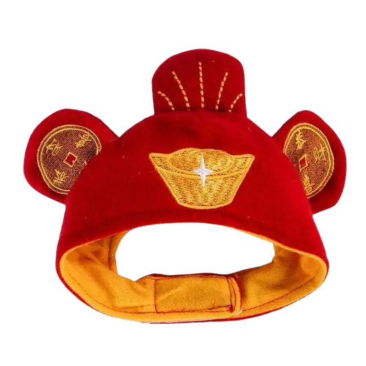 Bonnet pour Chat Rouge Asiatique Transparent Background