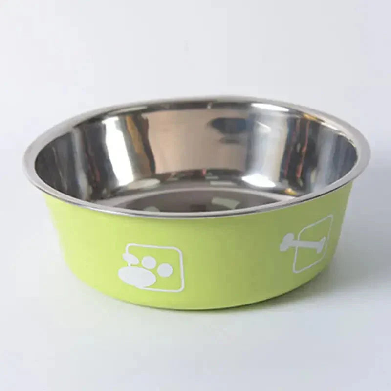 Gamelle pour chien originale en inox anti - dérapante