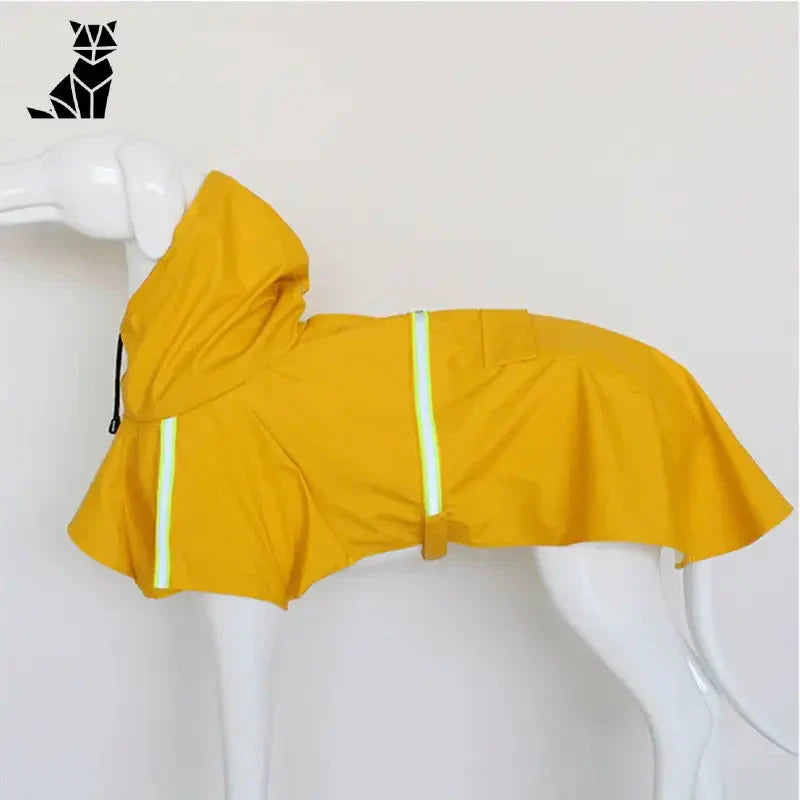 Imperméable jaune avec capuche et sweat à capuche pour chiens S-5XL