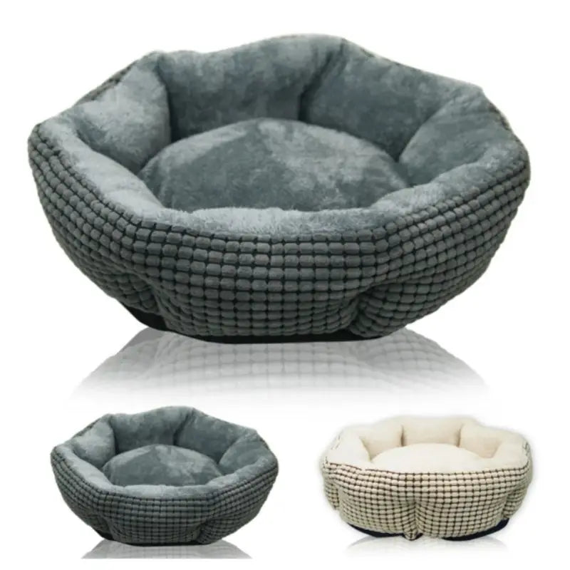 Panier rond pour chien