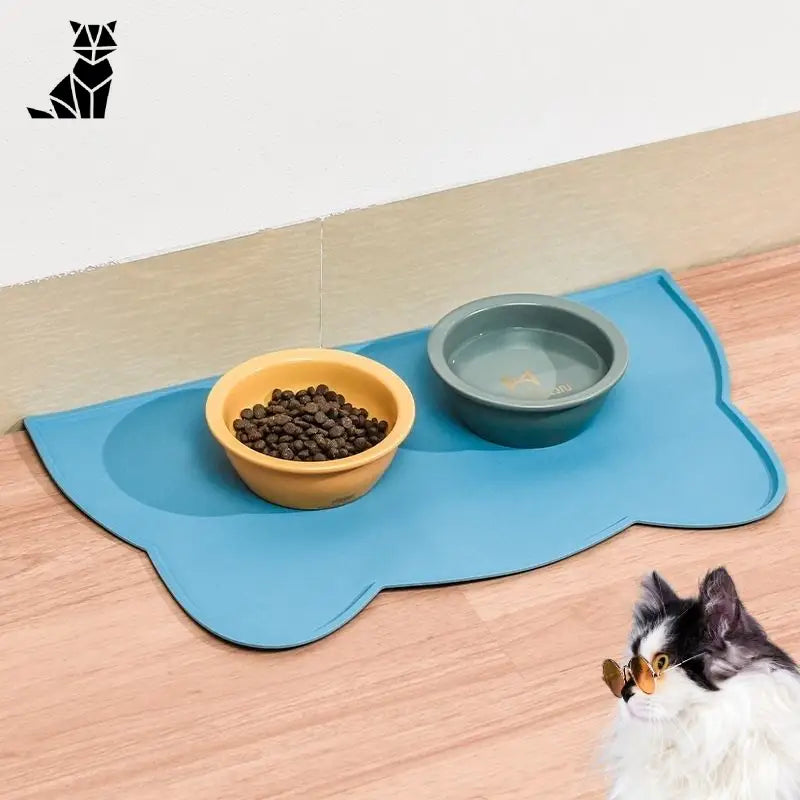 Tapis gamelle chat | FoodTaps™