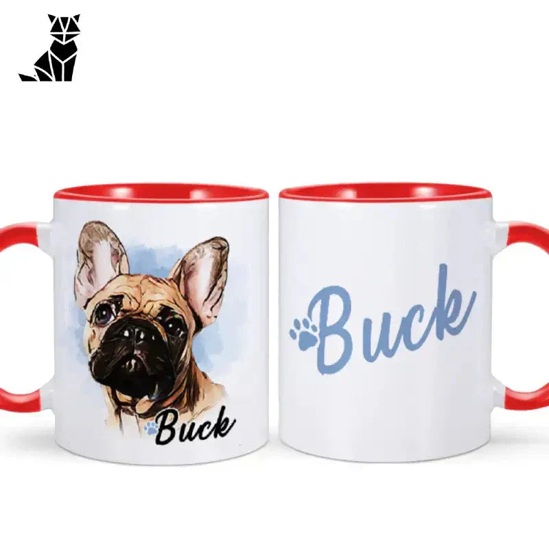 Personnalisez votre mug - Deux tasses avec des chiens - Cadeau unique et touche personnelle